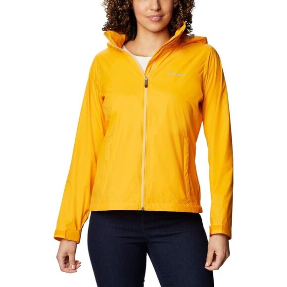 Columbia Women's Switchback Iii Jacket Yellow New XXL Full Zip Travel vacay - Picture 1 of 5